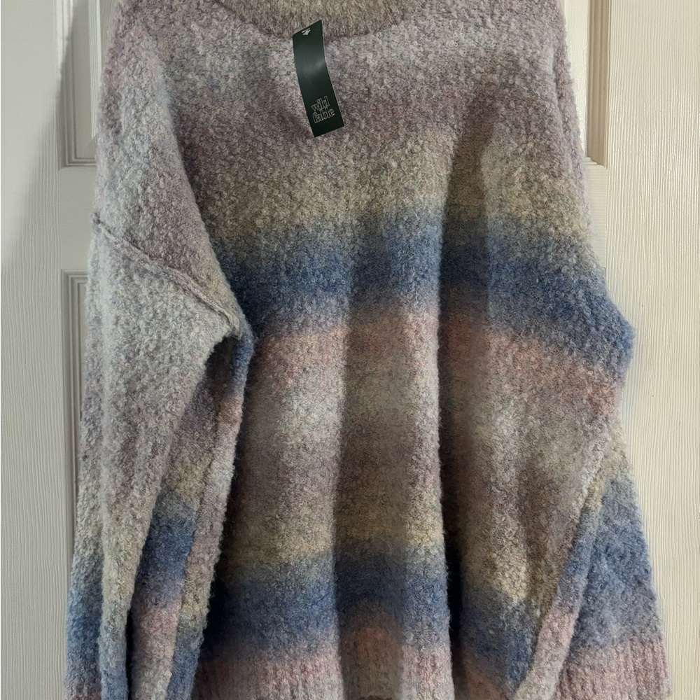 Wild Fable Pastel Striped Sweater